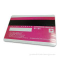 Magnetic Strip Card in Various Shapes, Measuring 85.5 x 54mm, Made of PVC or PETG Material